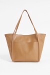 Cartera shopper bag marrón