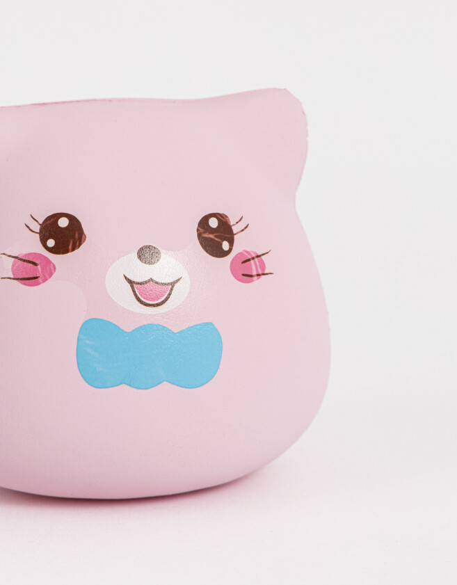 Lúdico Squeeze Squishy Gatito - Rosa Claro