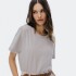BLUSA FEM CINZA CLARO