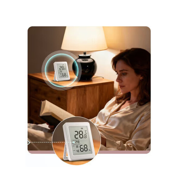 Sensor inteligente de temperatura y humedad zigbee SO0152