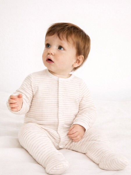 ENTERITO ESTAMPADO RAYAS CRUDO