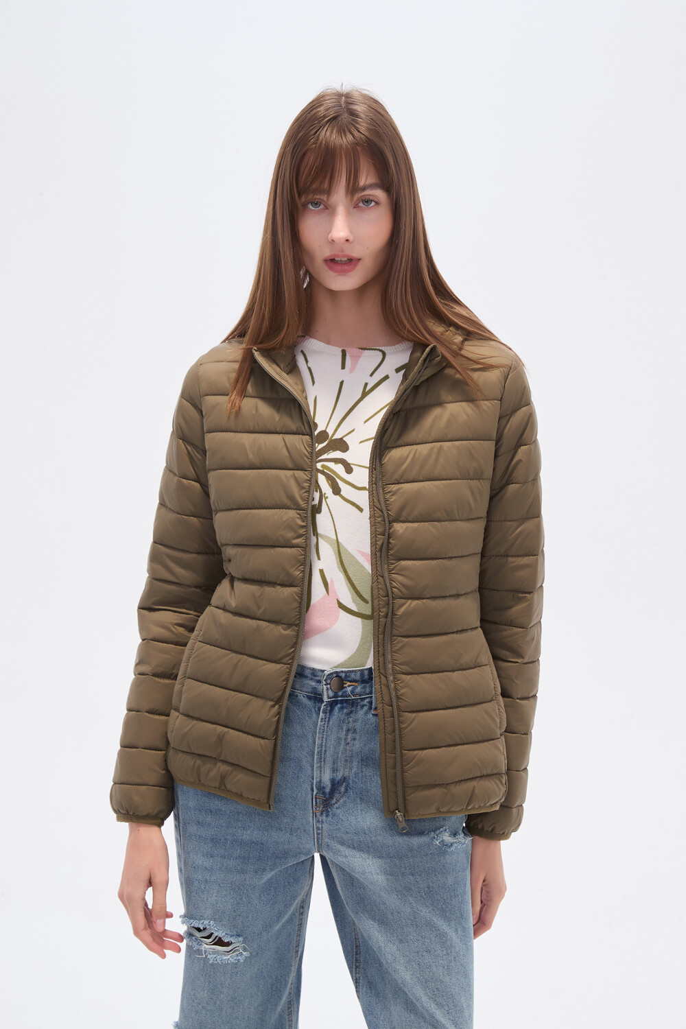 Campera Lenox Verde Oliva Oscuro