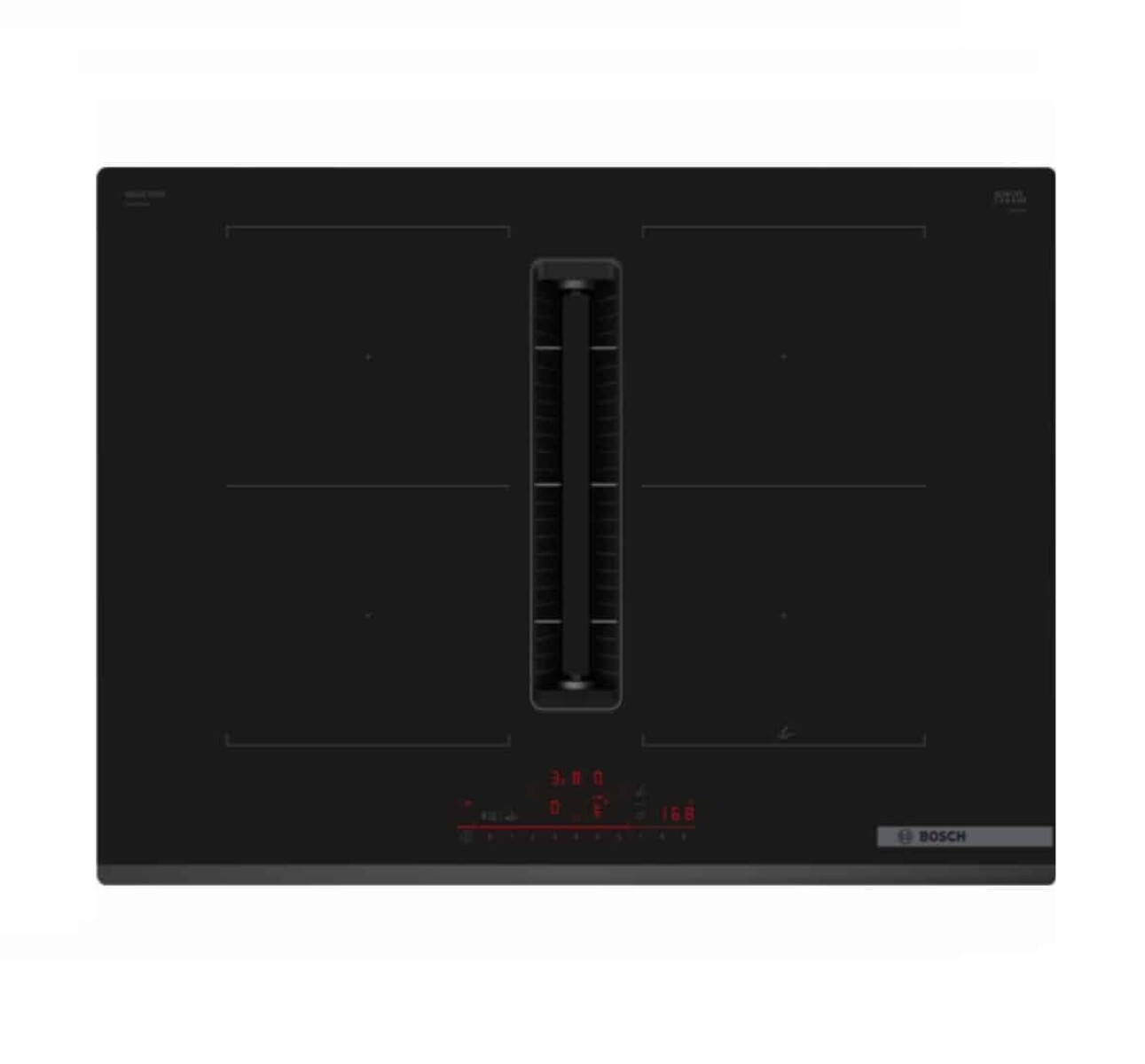 Anafe de inducción 71cm con extractor Bosch PVQ731H26E 