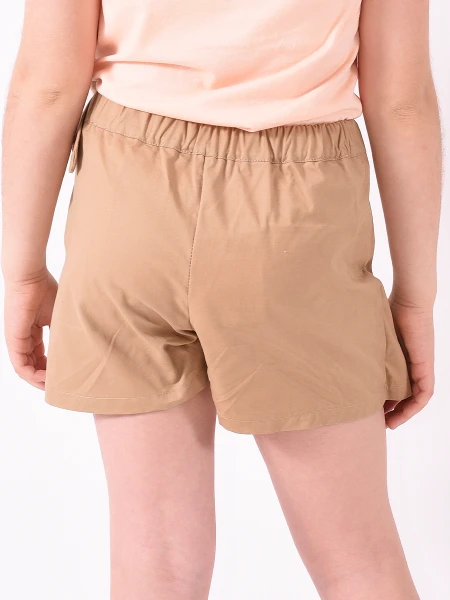 SHORT POLLERA AMSTERDAM BEIGE OSCURO