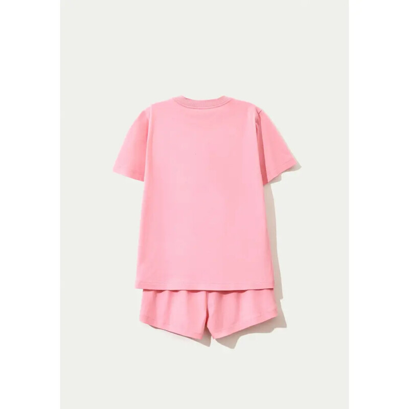 PIJAMA MM FEM ROSA CLARO