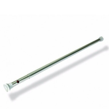 BARROTE PARA CORTINA 70 -120 CM PLATA