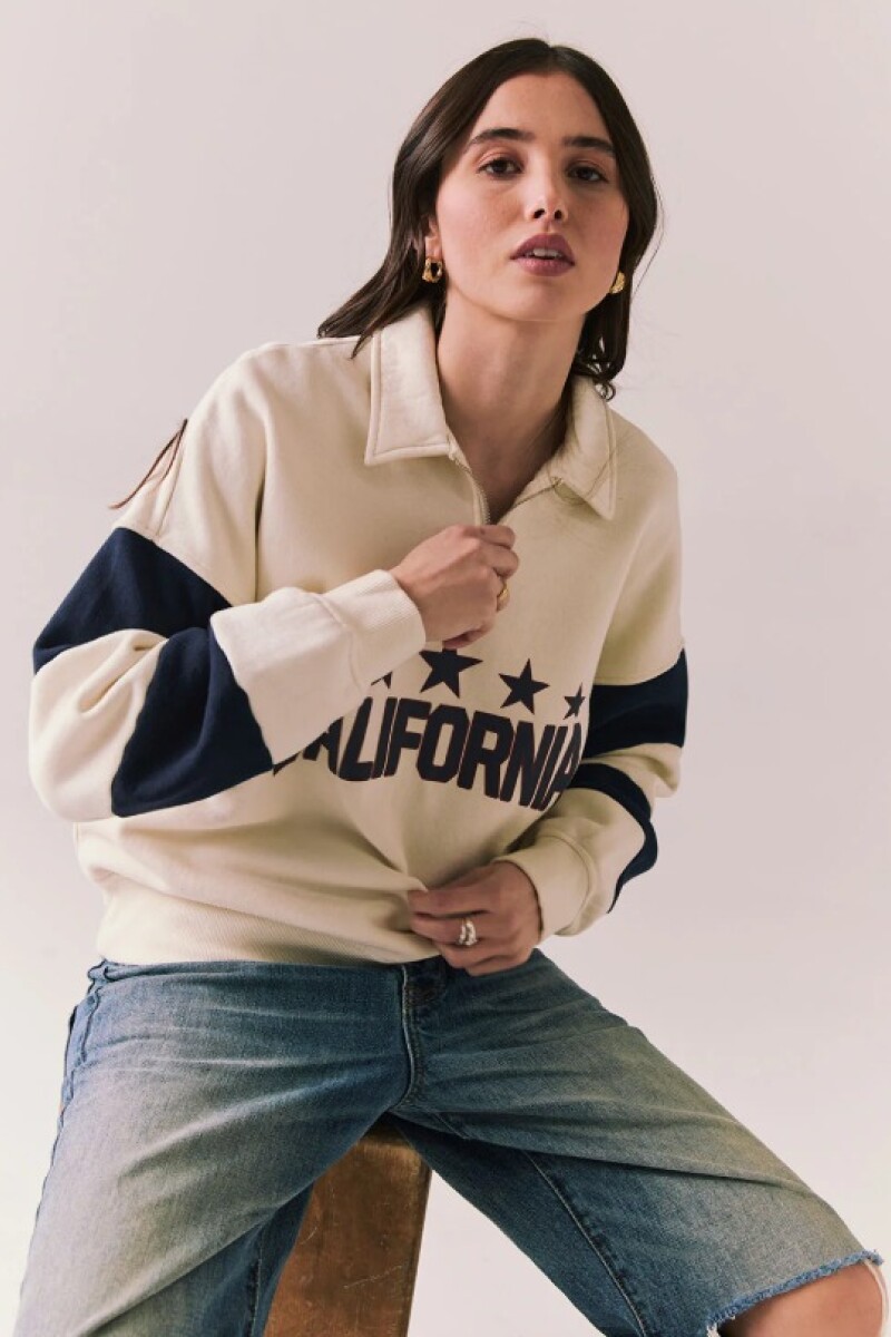 COTTON TERRY W/NAPPING BRUSHED Crudo