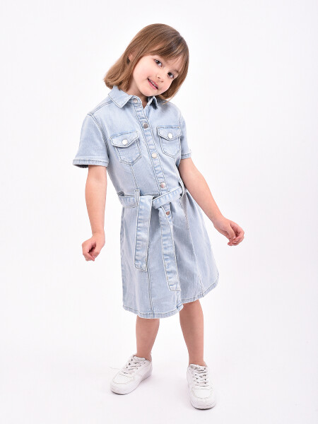 VESTIDO ROQUET AZUL CLARO