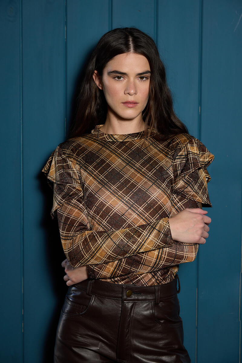 Remera Lurex Cuadrille 