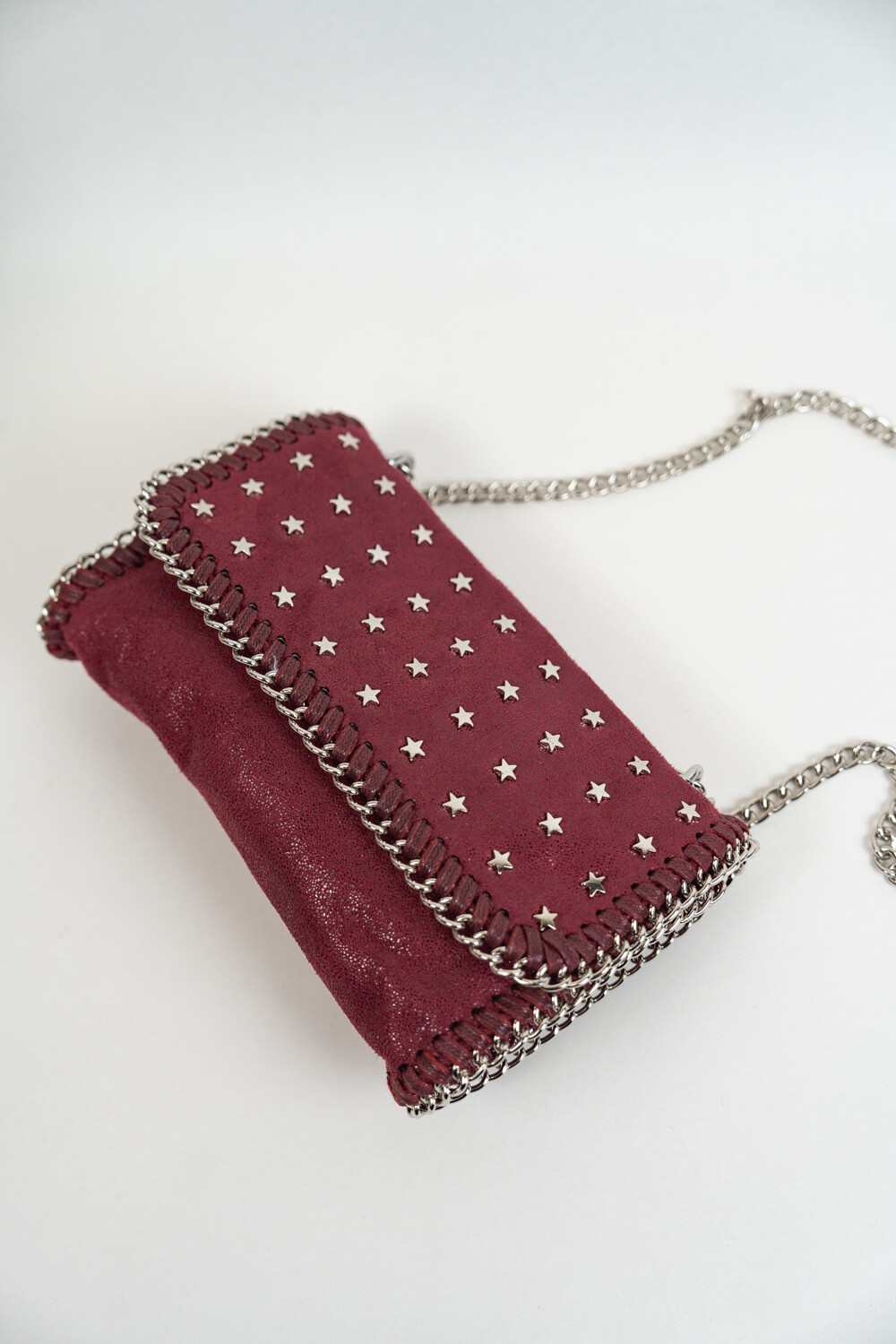 Cartera Vieri Rojo Oscuro