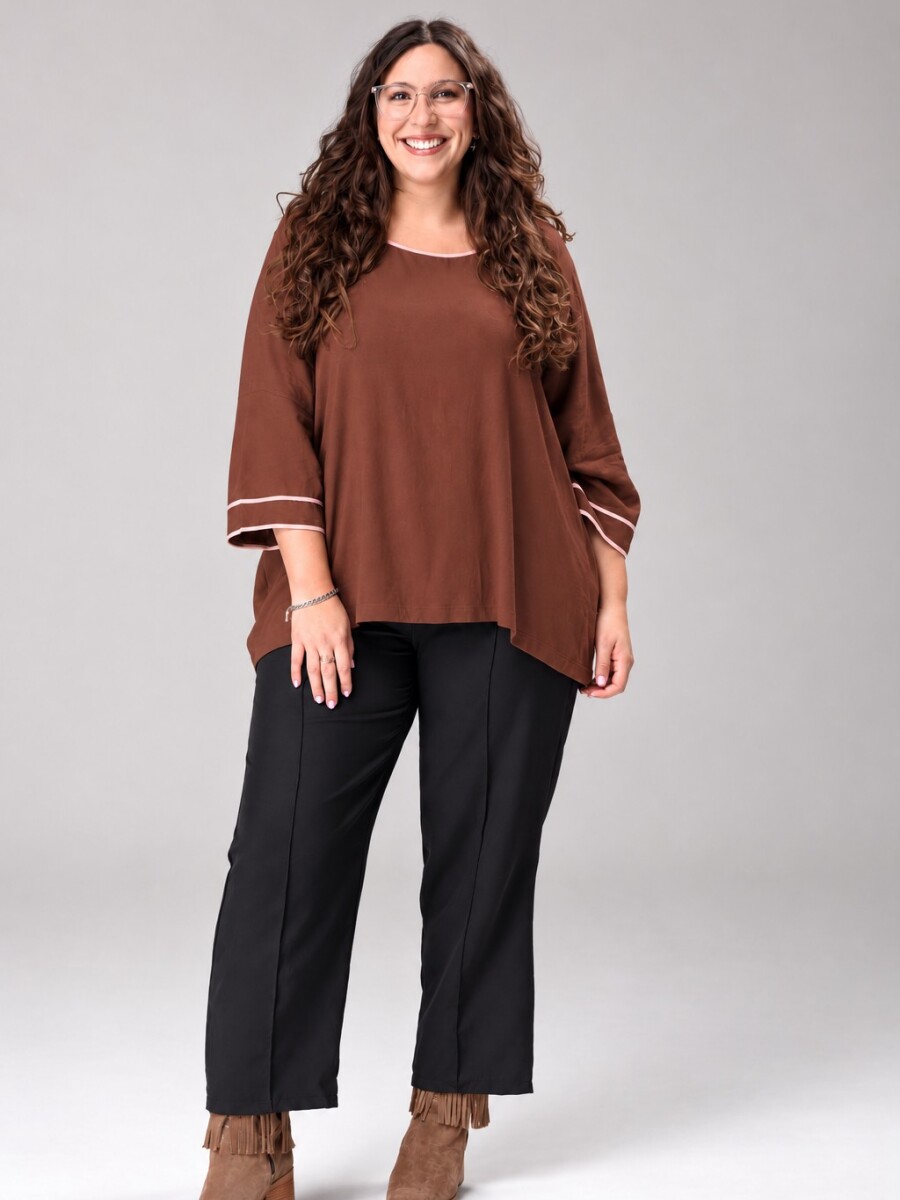 Blusa Lula Chocolate