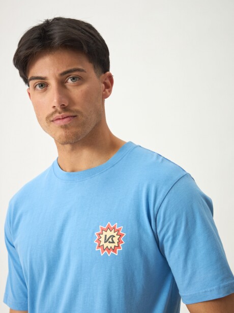 REMERA SHORE BREAK AZUL