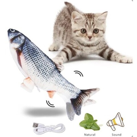 Juguete p/Gatos Pescado con Movimiento Juguete p/Gatos Pescado con Movimiento