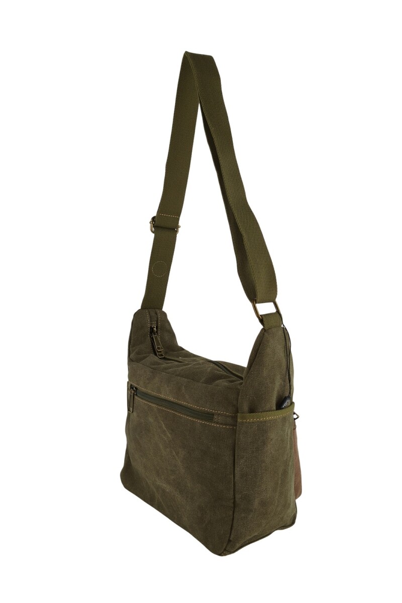 Bolso morral mensajero Verde