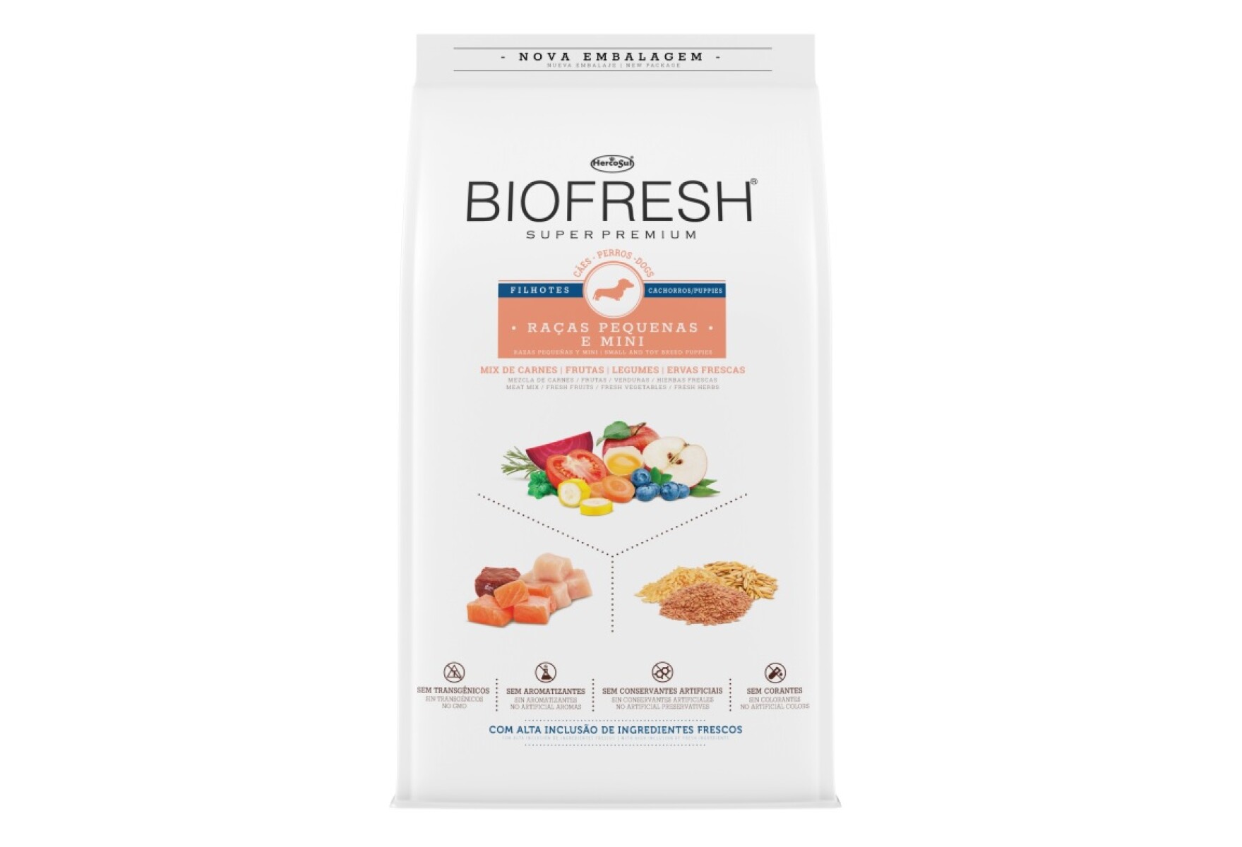 Biofresh Cachorro Razas Pequeñas X 3 Kg 