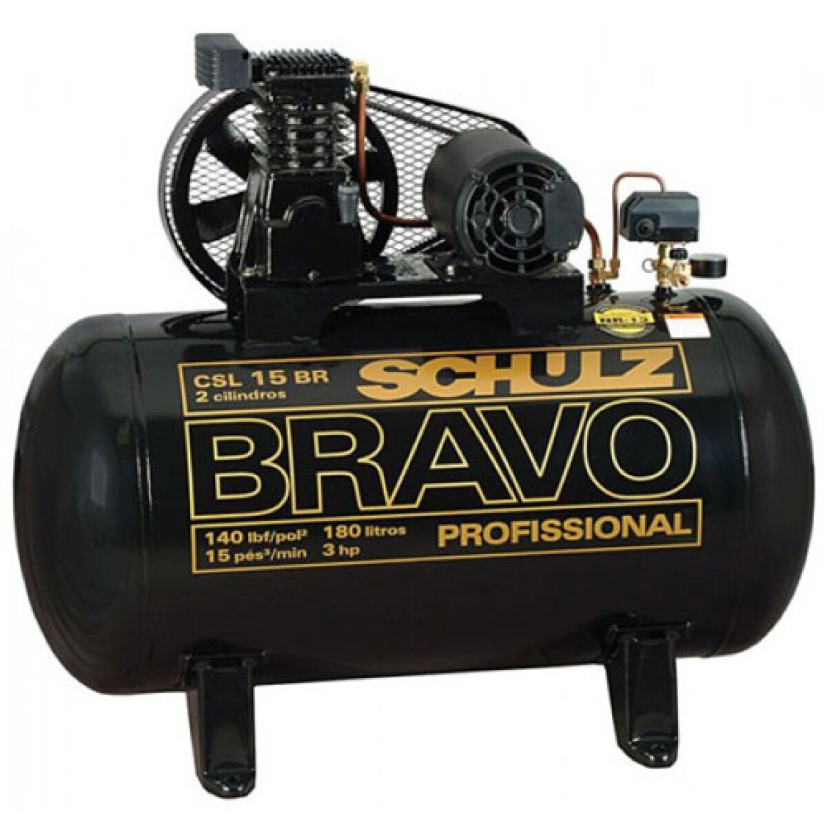 COMPRESOR TRIFASICO 3HP CSL-15BR SCHULZ ++ - N/a 