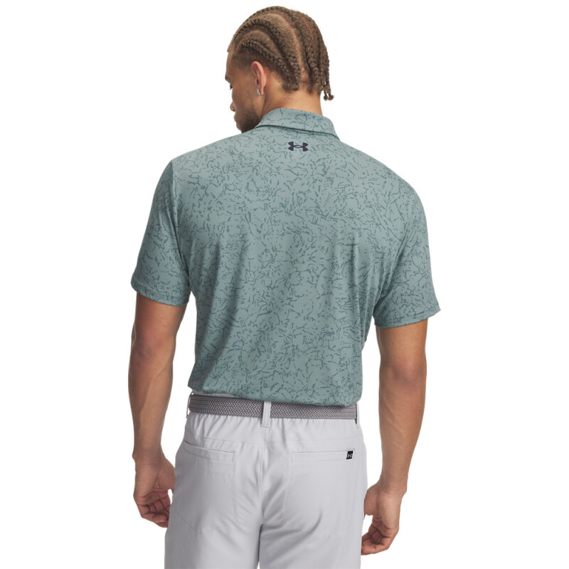 UA Playoff 3.0 Printed Polo GRN-323