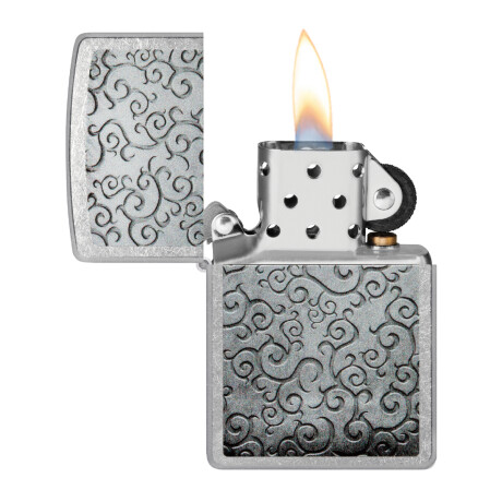 Encendedor Zippo Plata C/diseño 0