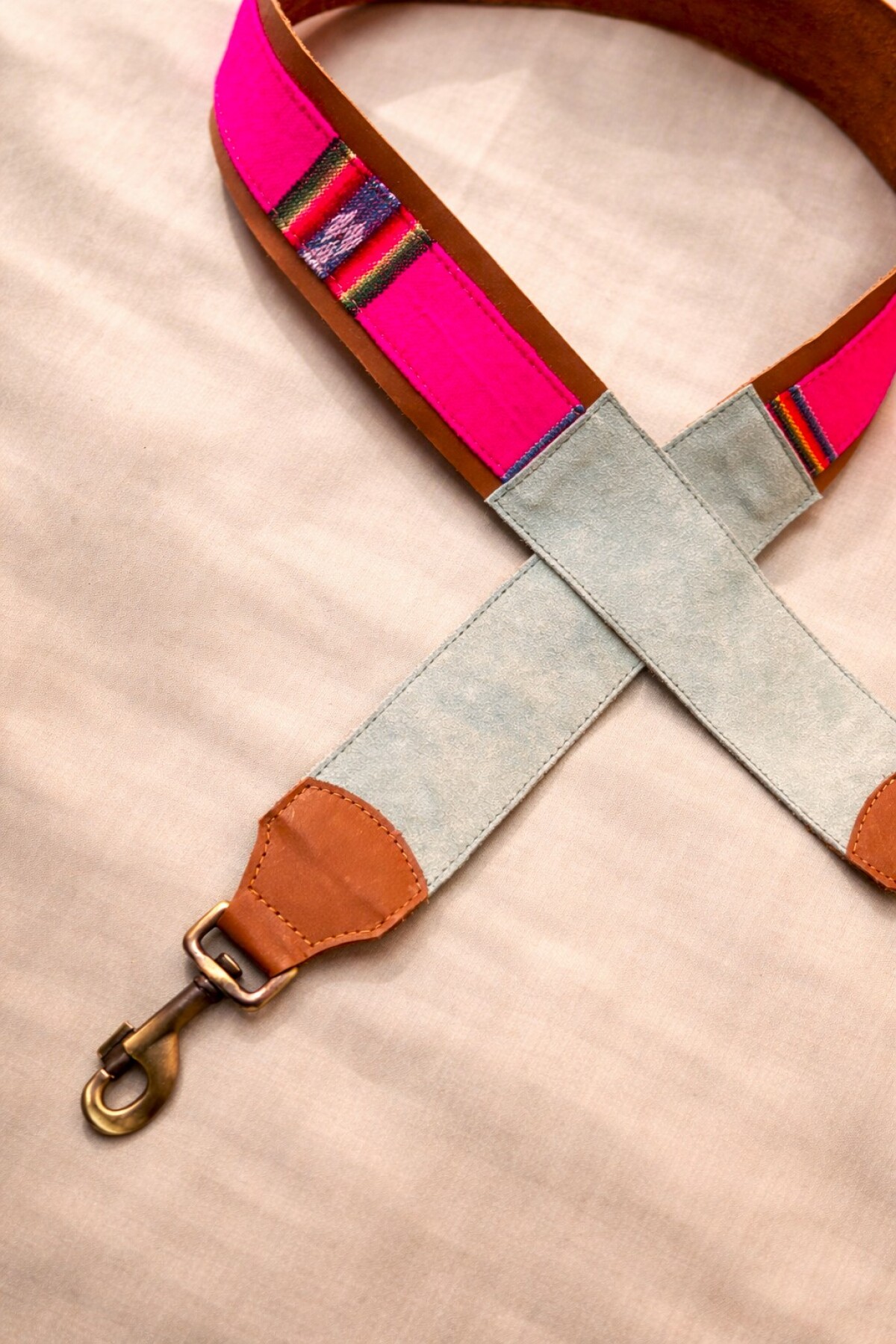 Handcrafted Bag Handle Verde Agua