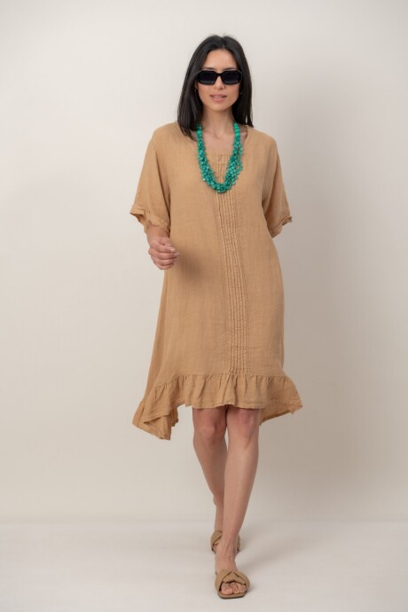 VESTIDO ILANA Camel