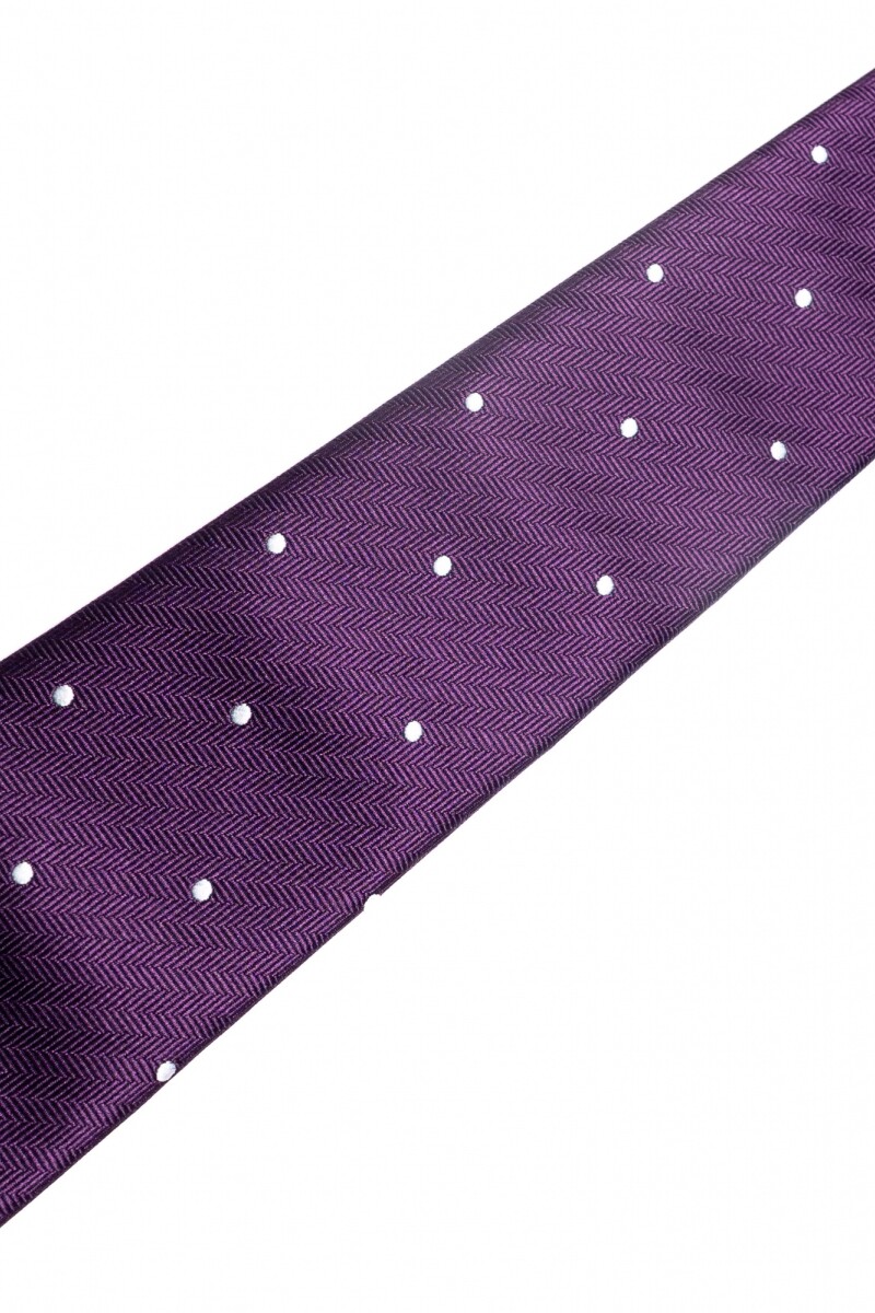 Corbata 8 cm VIOLETA