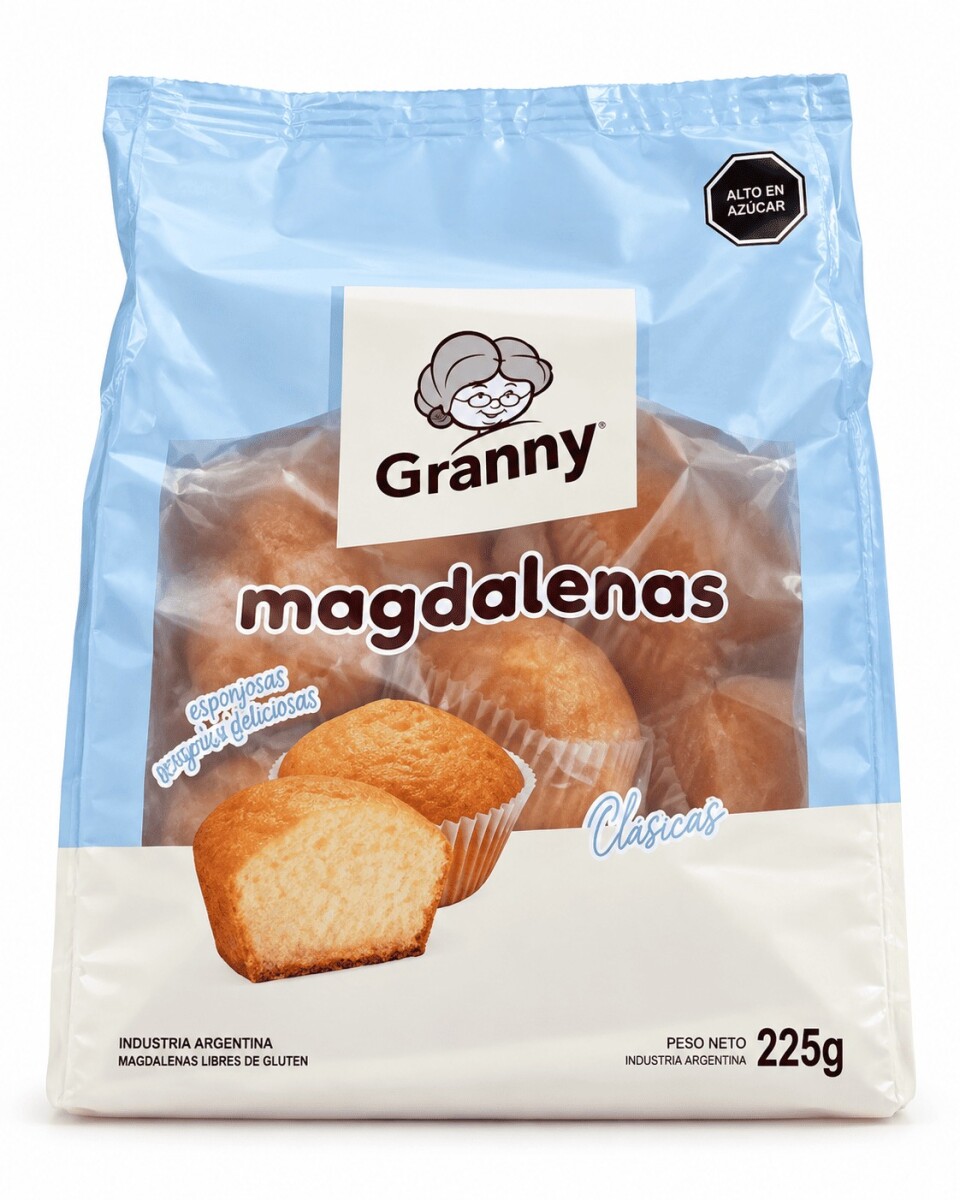 MAGDALENAS GRANNY (04) VAINILLA 225GRS (ENVASADAS INDIVIDUAL) 