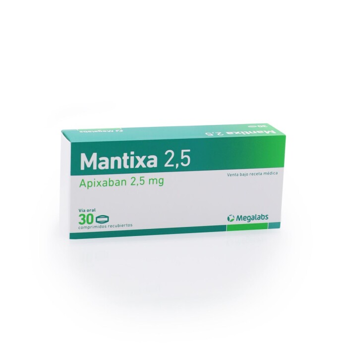 MANTIXA 2,5 MG. CJ X 30 COMP. REC. única