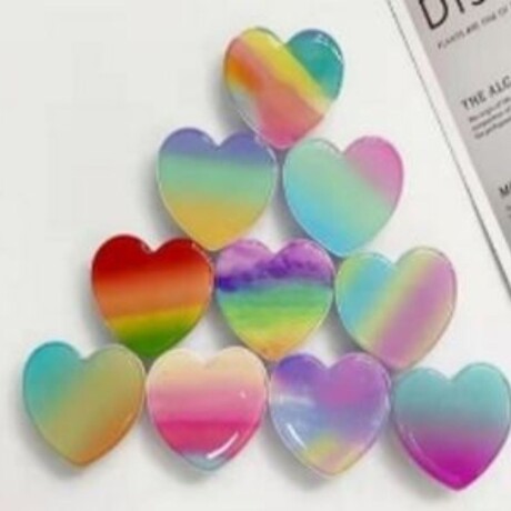 Holder para celular con diseño corazón V01