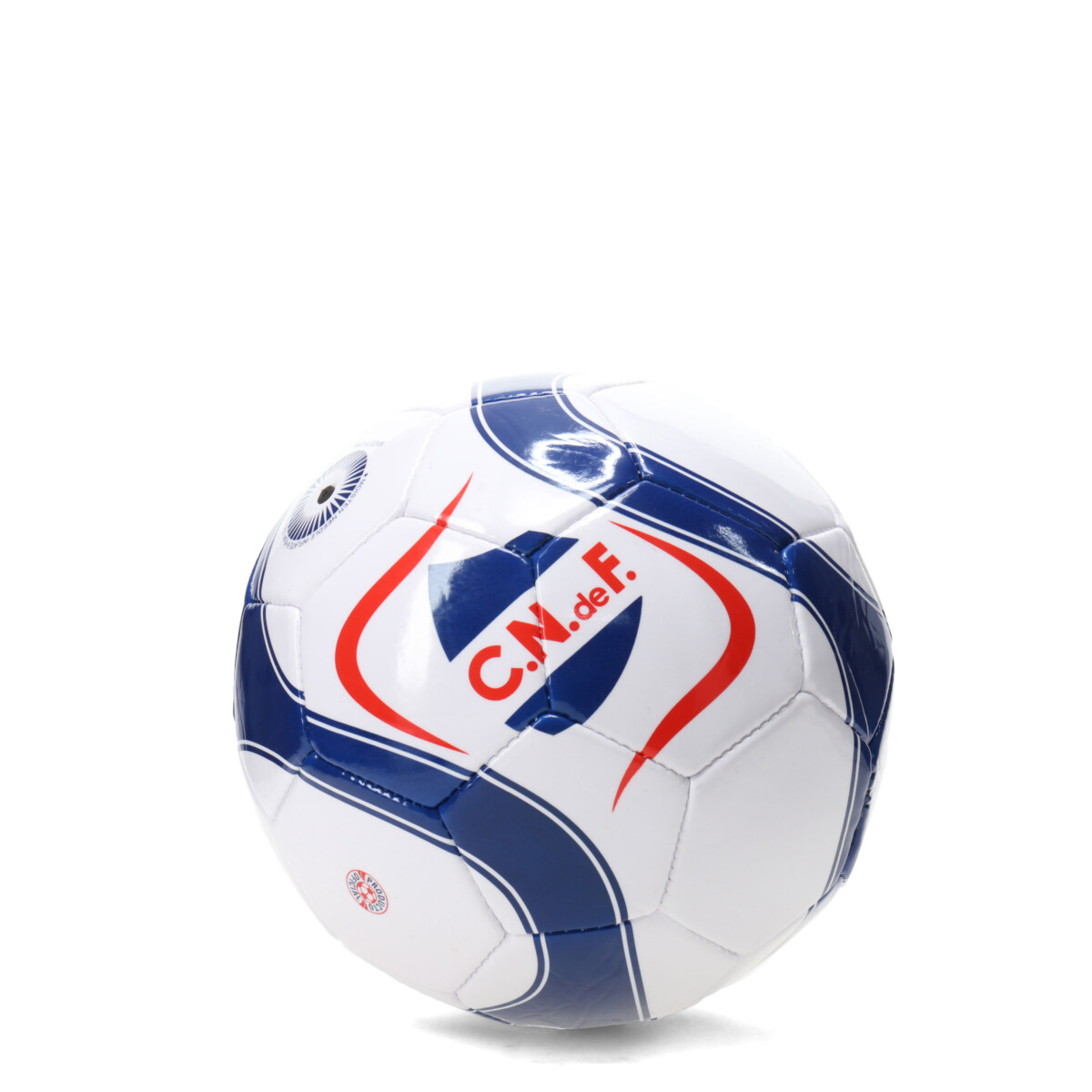 Pelota Nacional N5 Ref.4N101457 - Blanco - Azul 