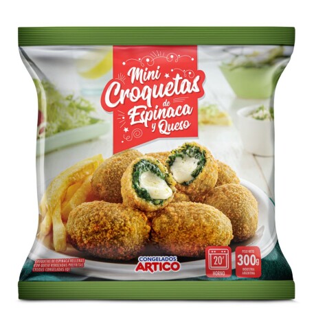 MINI CROQUETAS ESPINACA Y QUESO 300G MINI CROQUETAS ESPINACA Y QUESO 300G