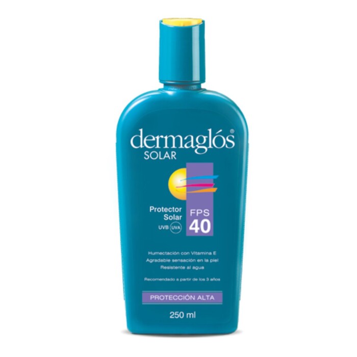 DERMAGLOS SOLAR FPS 40 EMULS.X 250 ML. F única