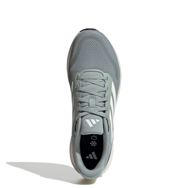 Championes de Hombre Adidas Runfalcon 5 Gris - Blanco