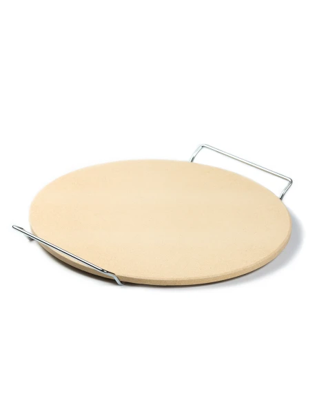 PIEDRA REFRACTARIA PIZZA C/SOPORTE. D33/H1.0CM PIEDRA REFRACTARIA PIZZA C/SOPORTE. D33/H1.0CM