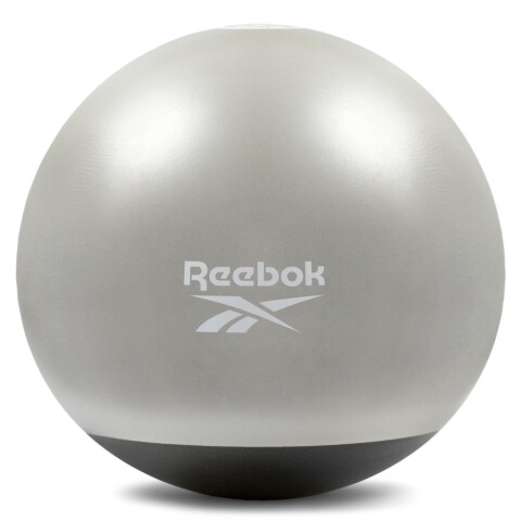 Pelota De Pilates Reebok 75Cm Gris C/Negro Gris