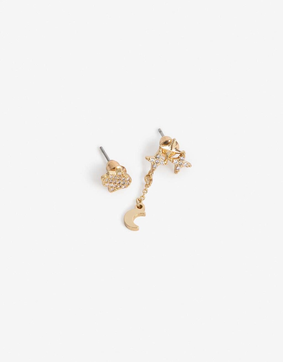 Aros Pasantes Cubic Zirconia 