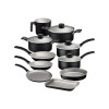BATERÍA DE COCINA 10 PIEZAS TURIM TRAMONTINA Negro