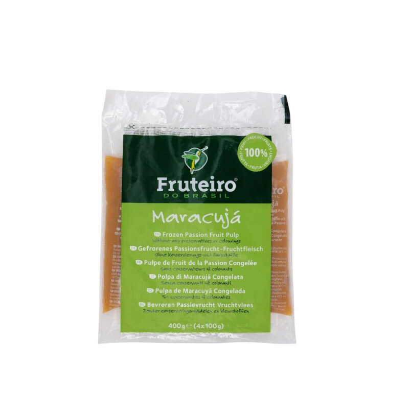 PULPA DE MARACUYA 100% NATURAL - 400 grs Pulpa De Maracuya 100% Natural - 400 Grs