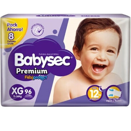 PAÑAL BABYSEC PREMIUM SUPER JUMBO PACK XG X 96 UNID PAÑAL BABYSEC PREMIUM SUPER JUMBO PACK XG X 96 UNID