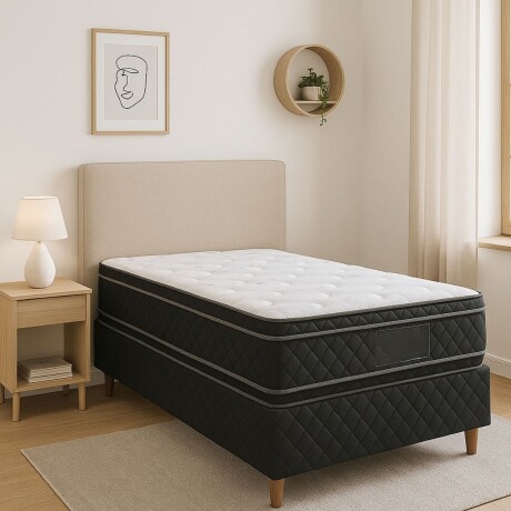 Sommier 2 Plazas Maxx firme 138x188x26 cm S/C
