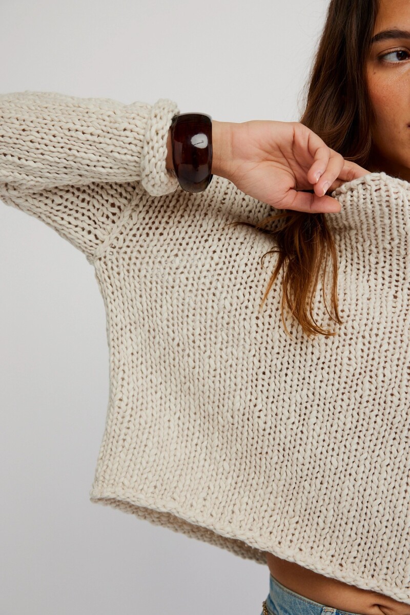 SWEATER OPAL Marfil