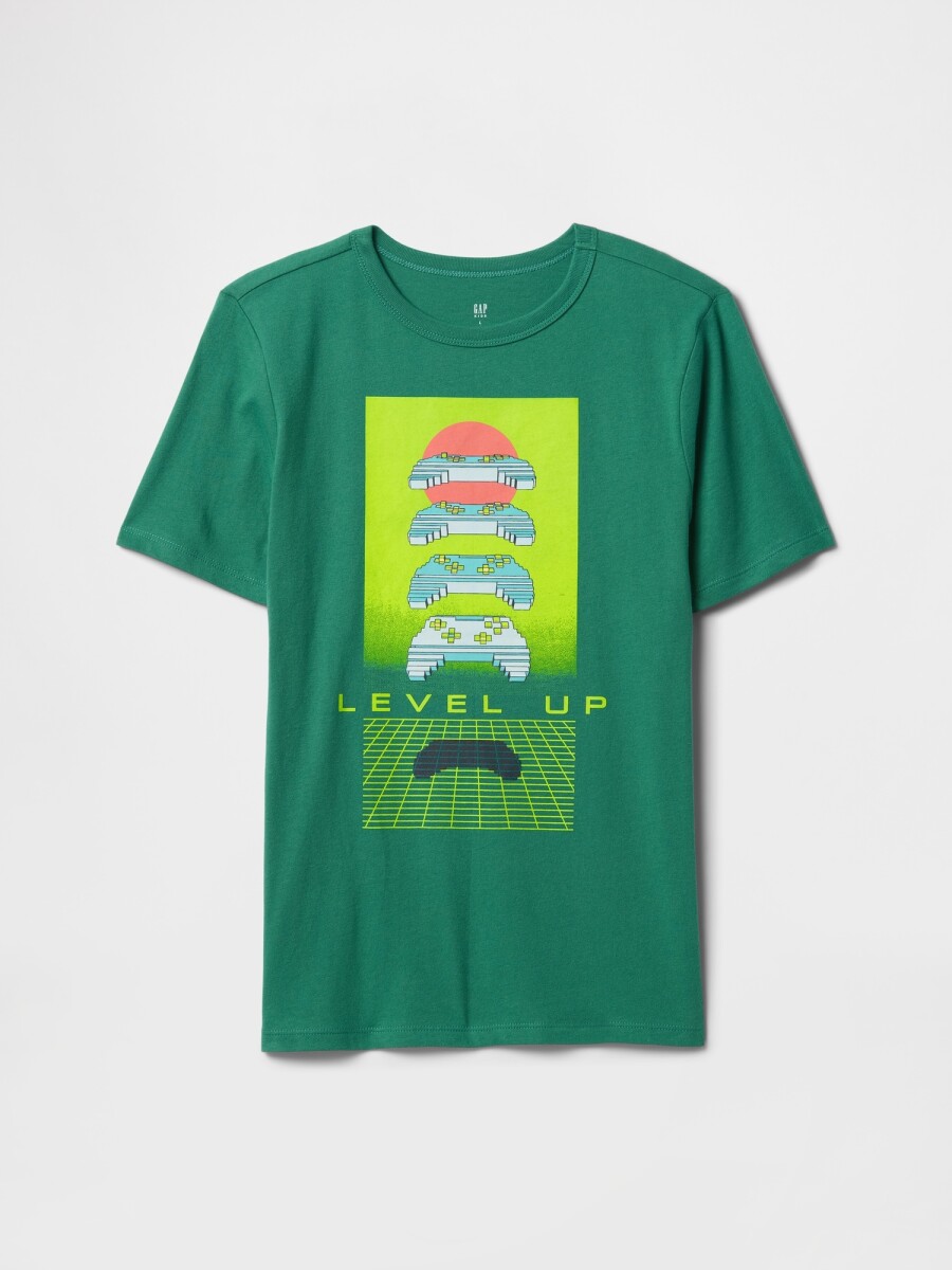 Remera Gráfico Niño - Irish Clover 