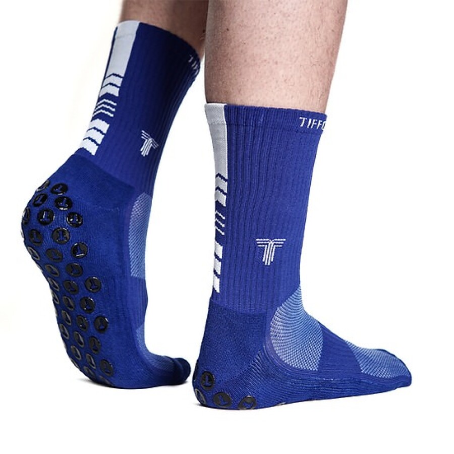 Medias Unisex Tiffosi Media Antideslizante Azul