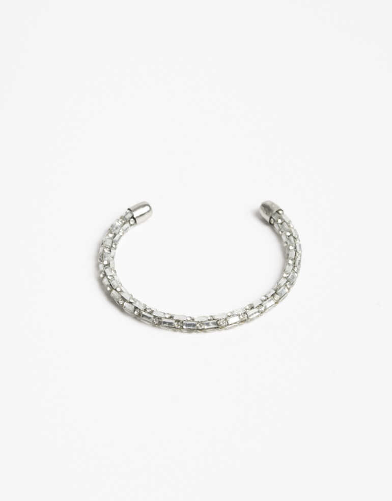 Brazaletes Strass Brazalete De Strass Night - Cristal