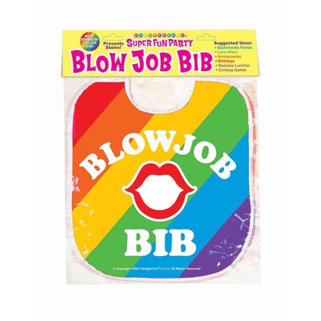 Babero Blow Job Bib SUPER FUN PARTY Babero Blow Job Bib SUPER FUN PARTY