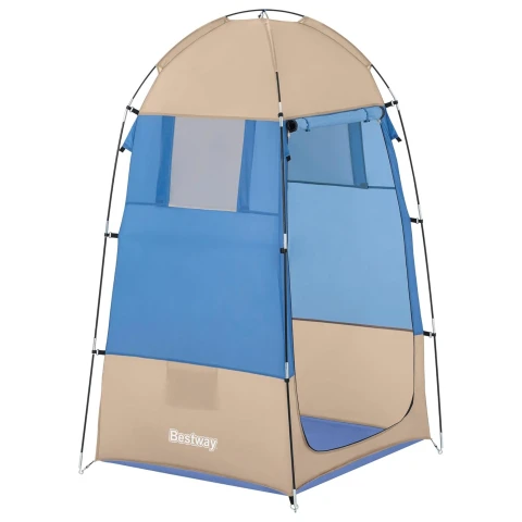 Carpa Vestidor Cambiador Ducha Baño Portatil Camping Bestway Variante Color Azul