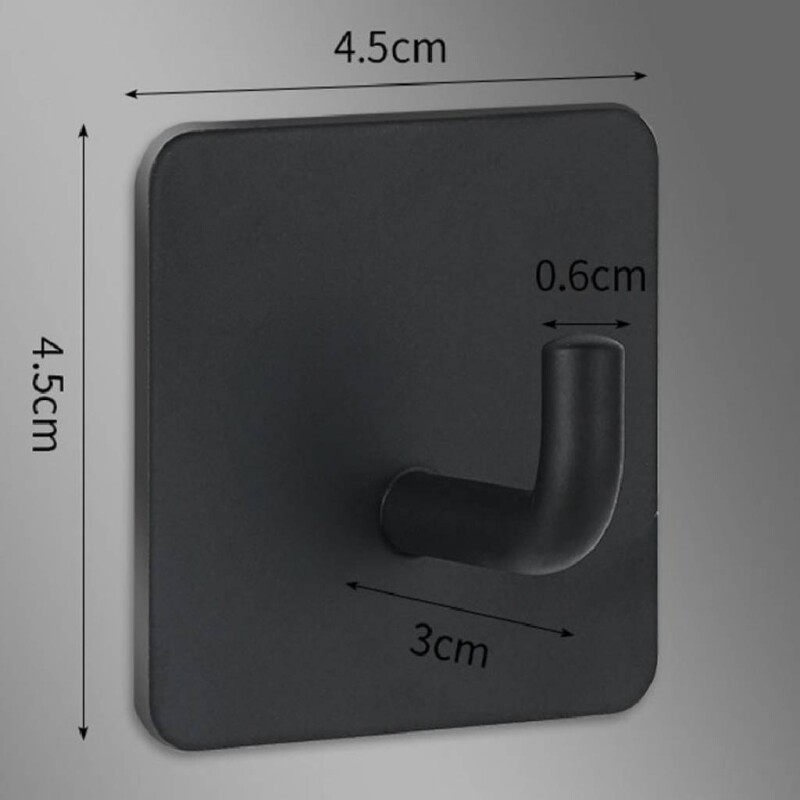 Gancho autoadhesivo curvo acero inoxidable para pared Gancho autoadhesivo curvo acero inoxidable para pared