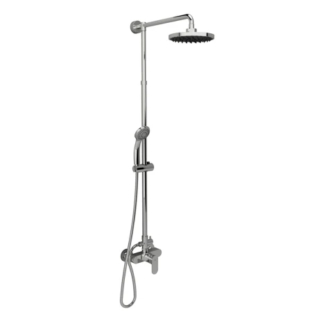 Monocomando Barral Exterior Para Ducha Fija + Manual Fresia 000