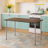 Mesa De Comedor Modelo Gitana, Rectangular Apta Para 6 Personas. MARRON