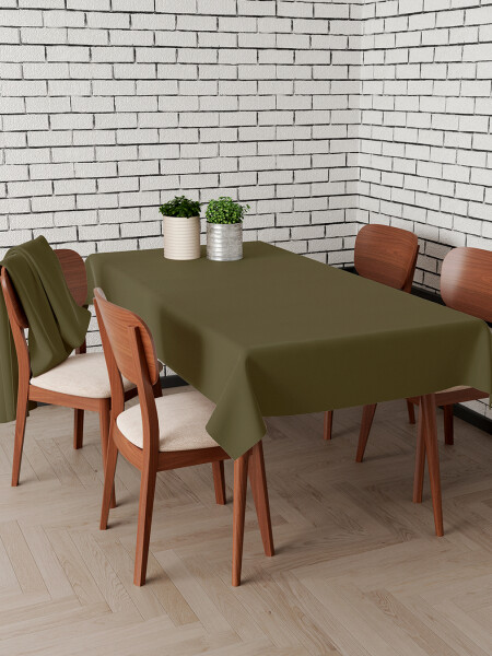 MANTEL LISO PEVA VERDE