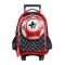 Mochila Footy CARRO Futbol Red con Luz Led Azul - Rojo